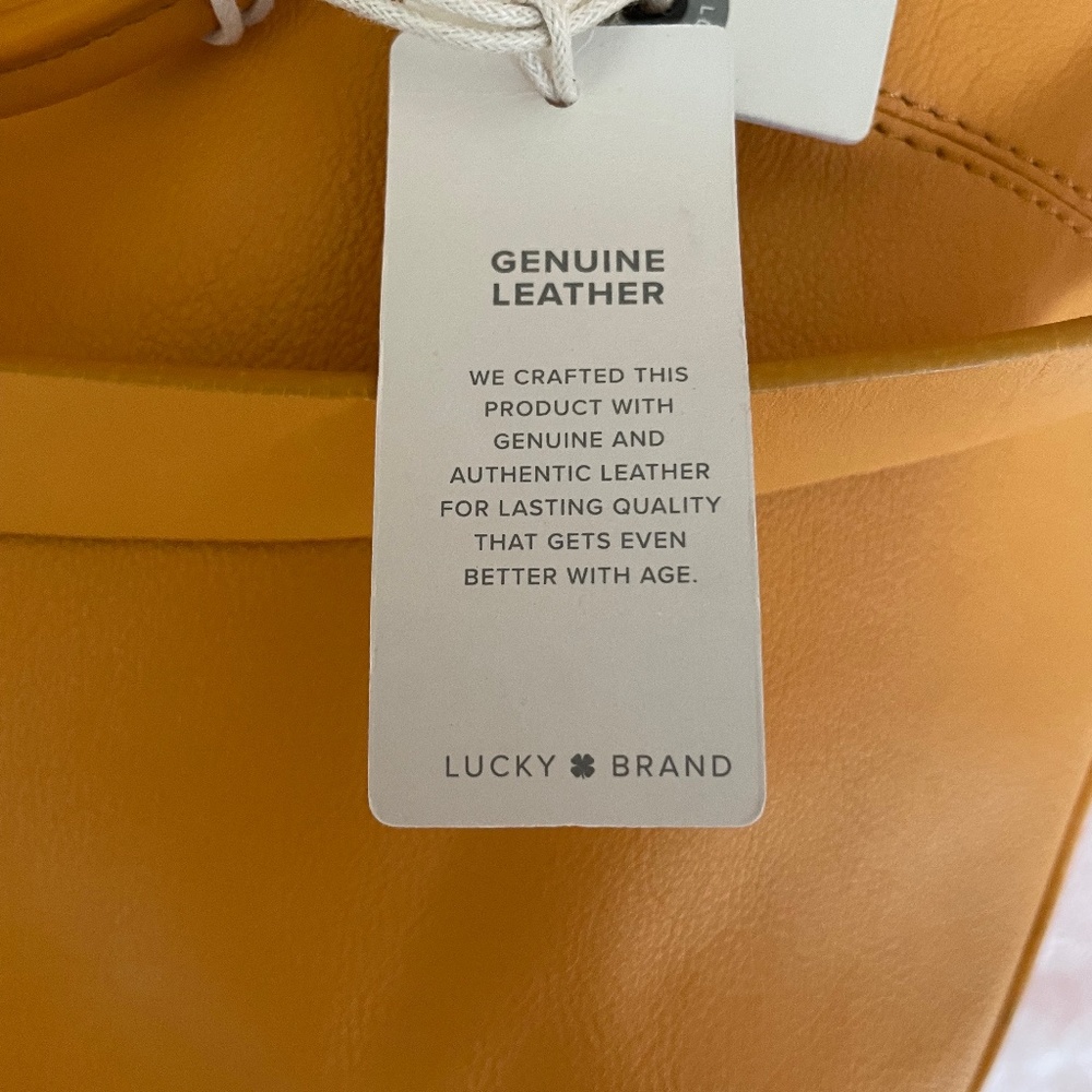 Supple Leather Diam Tote Handbag from LUCKY BRAND - Picture 4 of 9